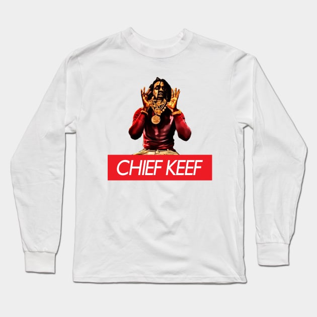 Chief keef Long Sleeve T-Shirt by trapdistrictofficial